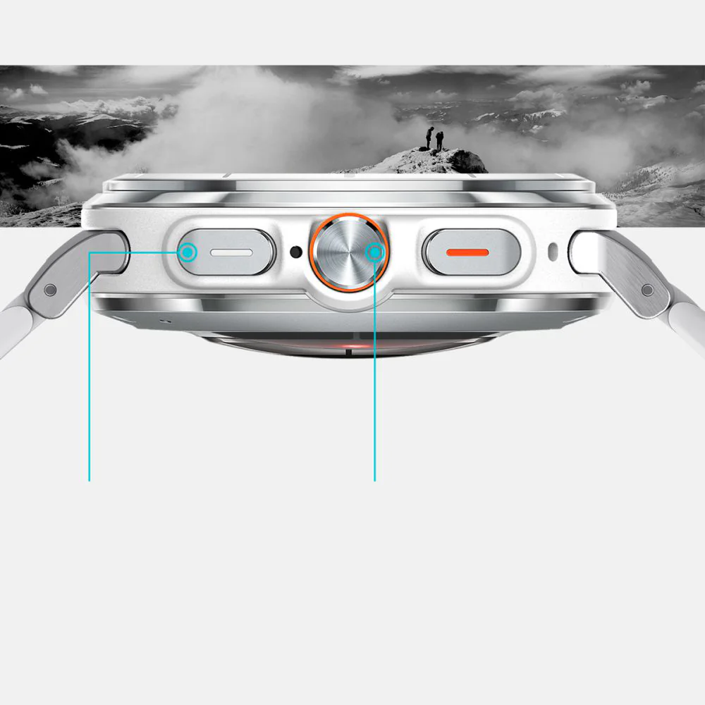 Armband für Galaxy Watch Ultra 2 / 1, Spigen Modern Fit, Silbern - Image 14