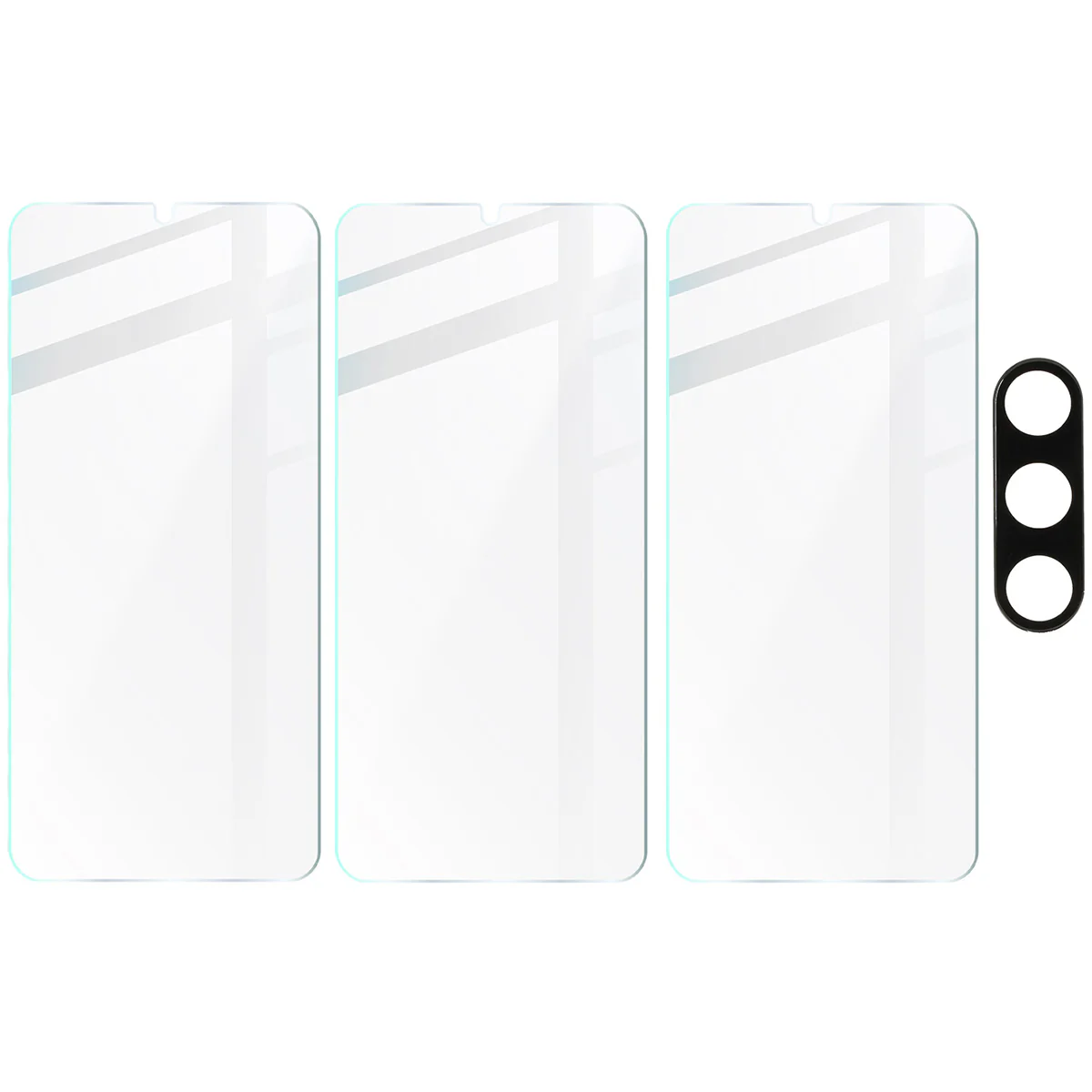 Gehärtetes Glas - 3 Stück + Kameraschutz für Galaxy A16 4G/5G, Bizon Glass Clear Pack - Image 5