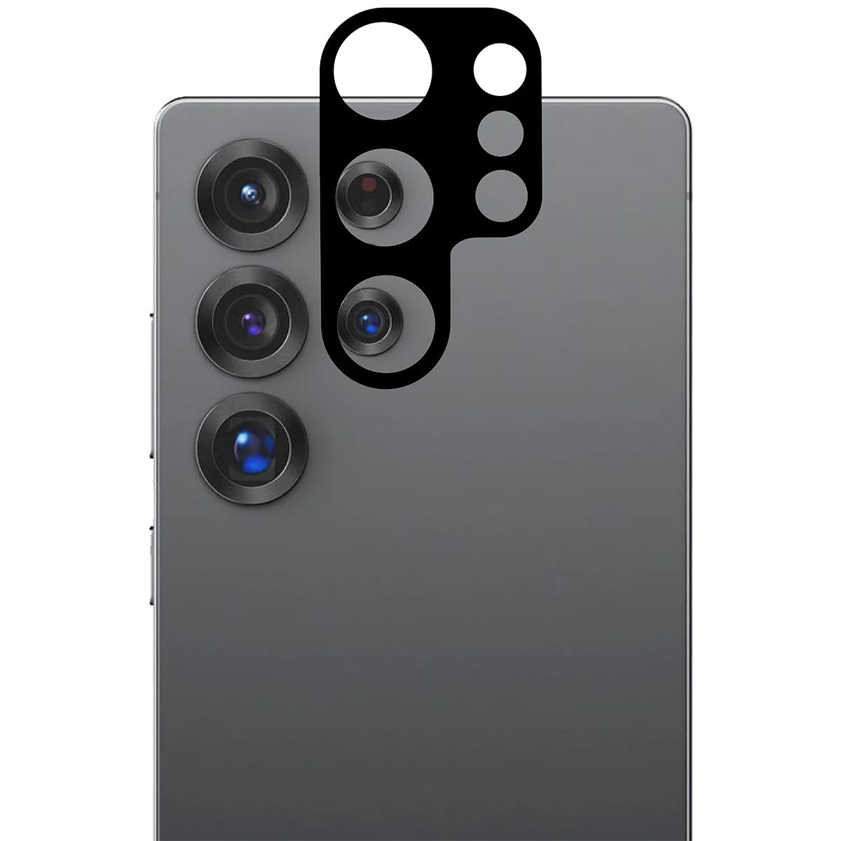 Gehärtetes Glas für die Kamera für Galaxy S25 Ultra, Bizon Glass Silk Lens, 2 Stück - Image 5