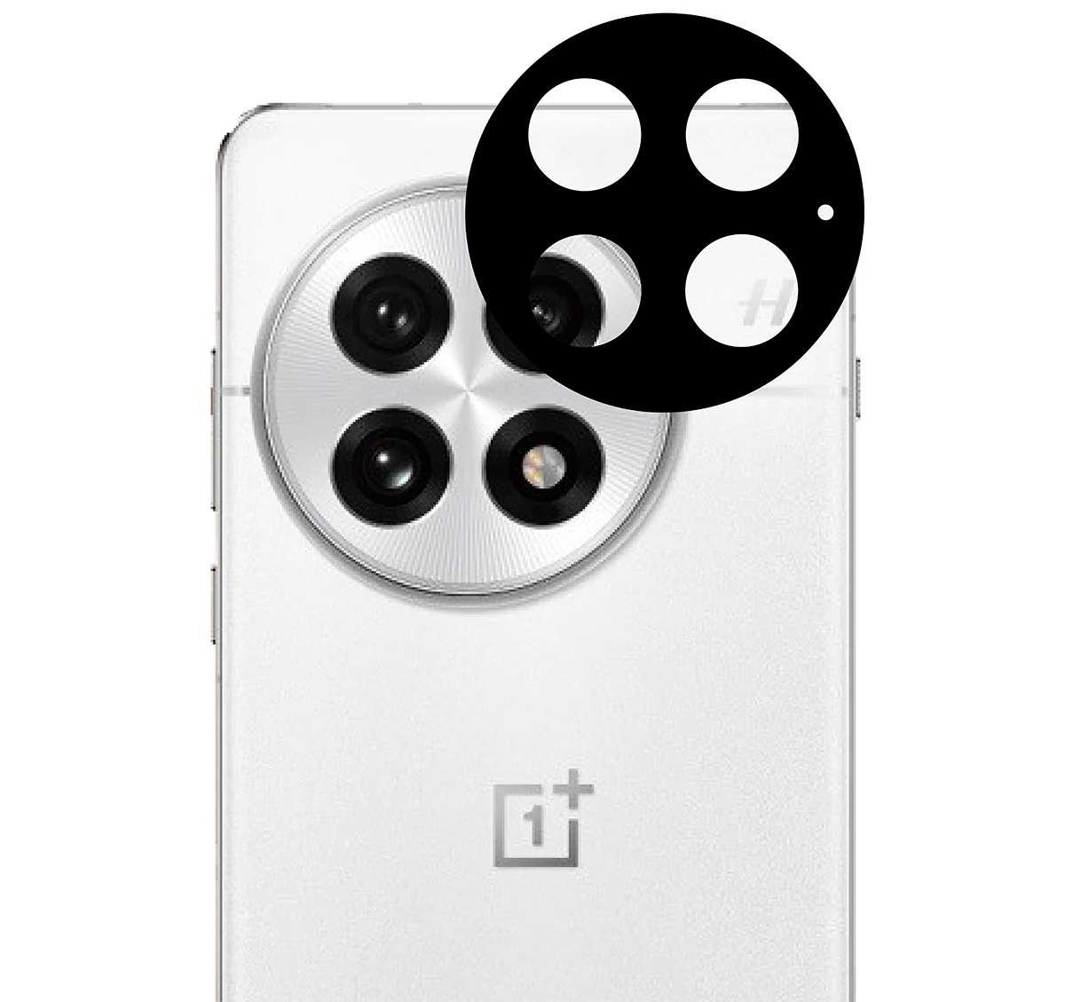 Gehärtetes Glas für die Kamera für OnePlus 13, Bizon Glass Silk Lens, 2 Stück - Image 5