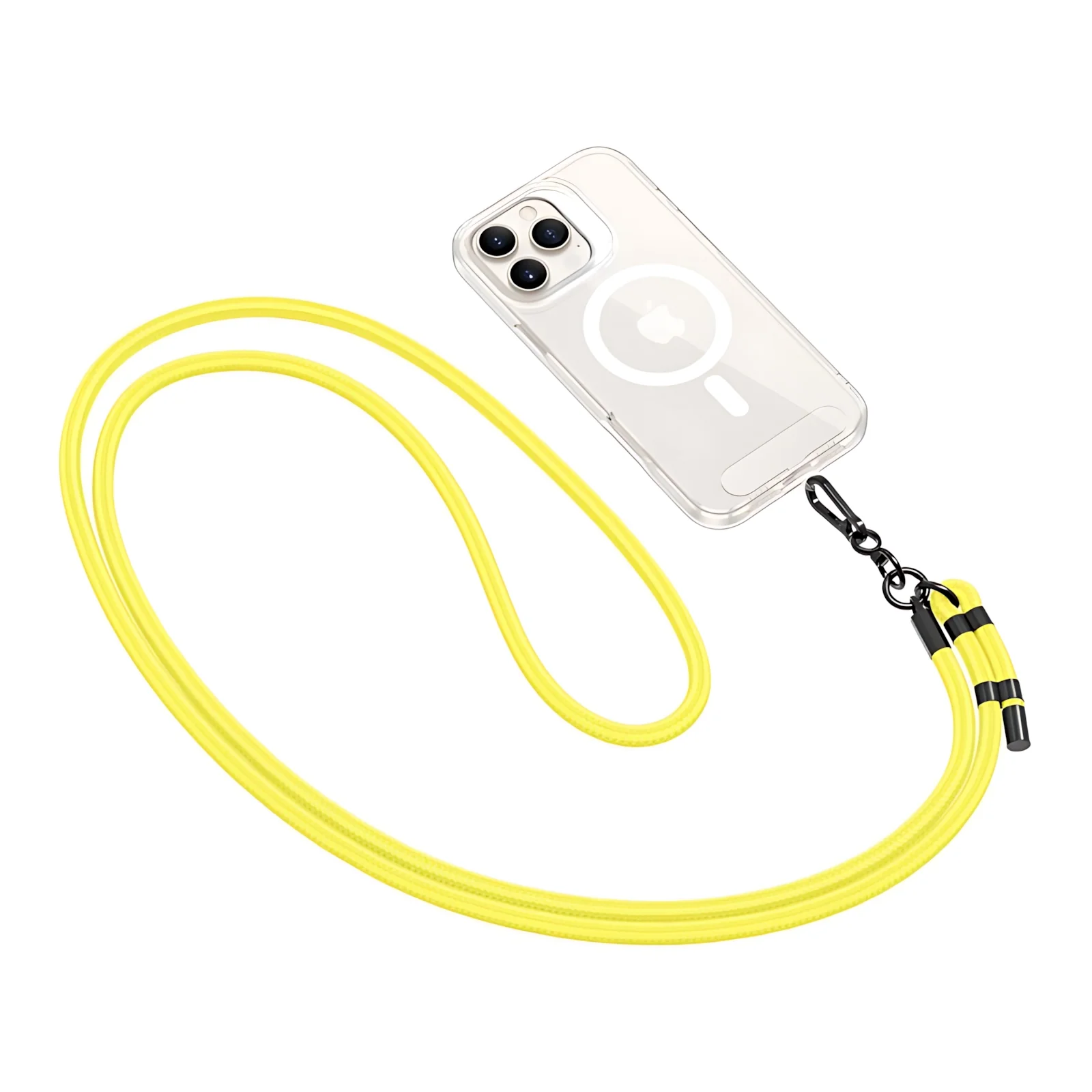 Handy-Schlüsselband für Telefon Tech Protect C1S Rope Crossbody Strap, Neon Gelb - Image 3