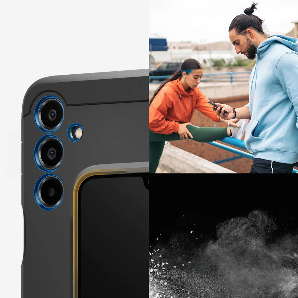 Handyhülle für Galaxy A16 4G / 5G, Spigen Tough Armor, Schwarz - Image 13