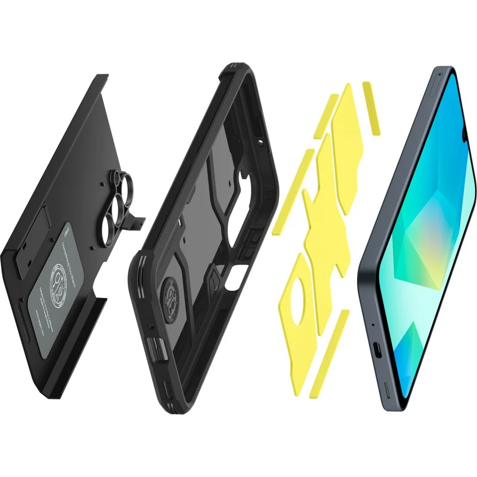 Handyhülle für Galaxy A16 4G / 5G, Spigen Tough Armor, Schwarz - Image 5