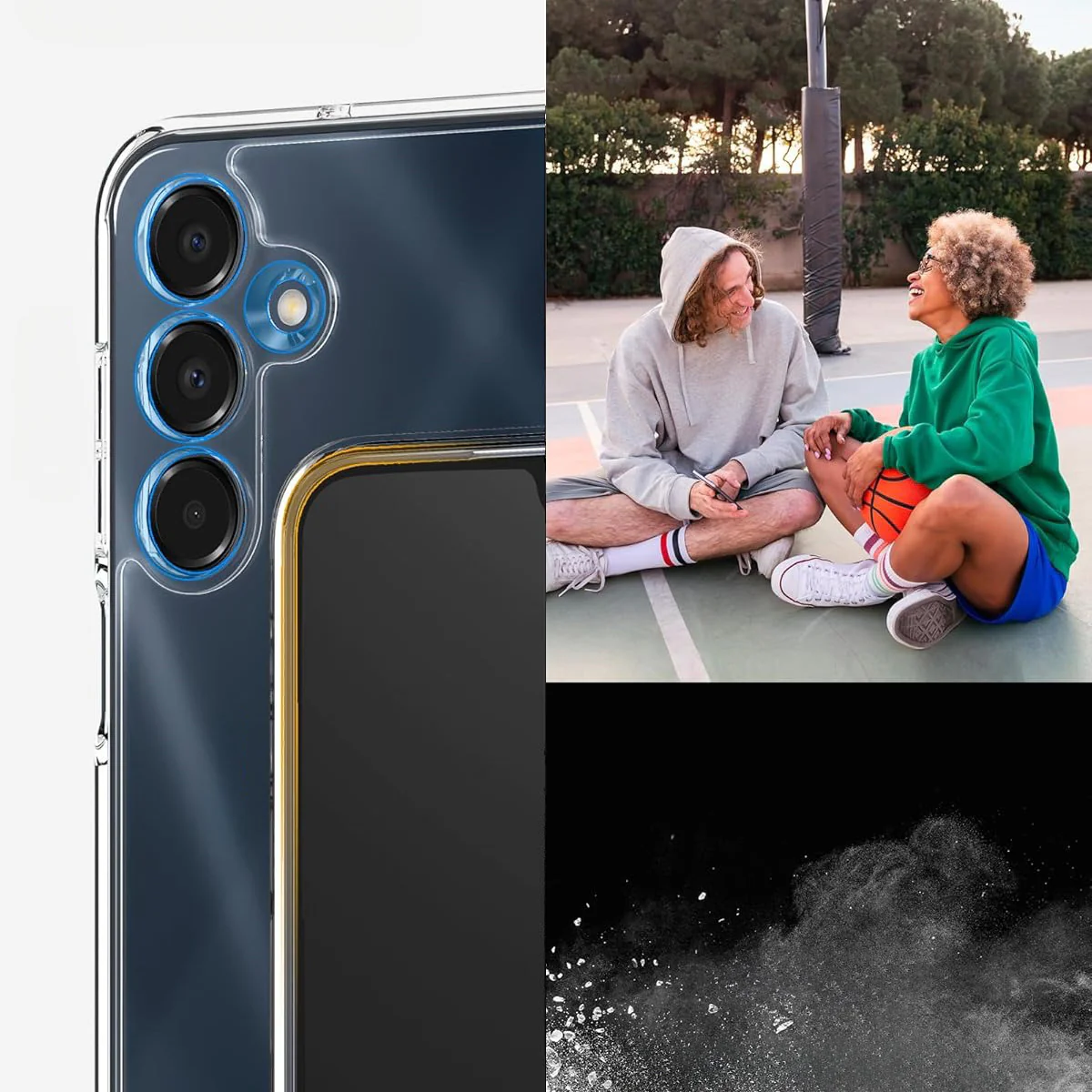 Handyhülle für Galaxy A16 4G / 5G, Spigen Ultra Hybrid, Transparent - Image 15