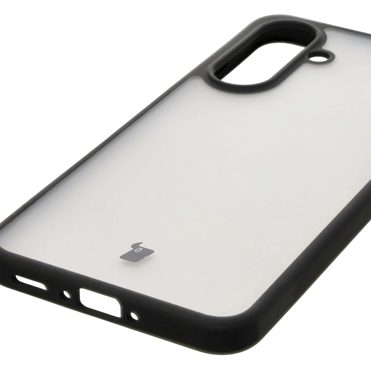 Handyhülle für Galaxy A36 5G, Bizon Case Angelo, Durchscheinend mit schwarzem Rahmen - Image 5