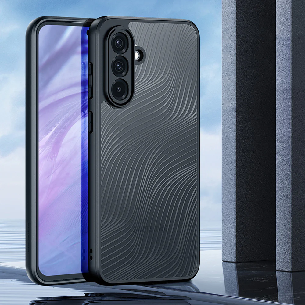 Handyhülle für Galaxy A56 5G / A36 5G, Dux Ducis Aimo, Transparent mit Schwarzen Rahmen - Image 3