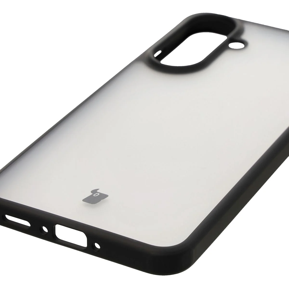 Handyhülle für Galaxy A56 5G, Bizon Case Angelo, Durchscheinend mit schwarzem Rahmen - Image 5