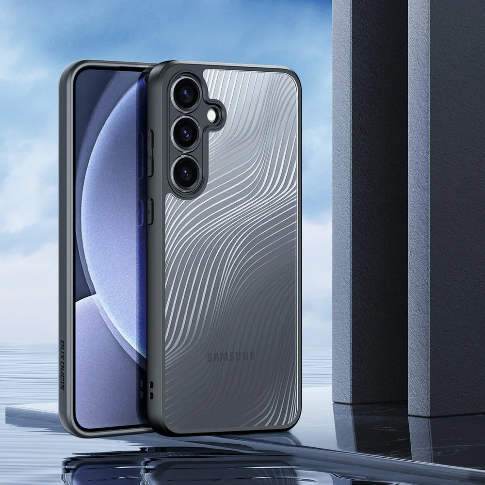 Handyhülle für Galaxy S25, Dux Ducis Aimo, Transparent mit schwarzen Rahmen - Image 3