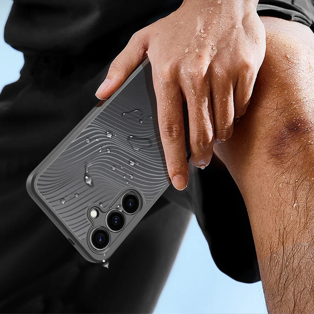 Handyhülle für Galaxy S25, Dux Ducis Aimo, Transparent mit schwarzen Rahmen - Image 6