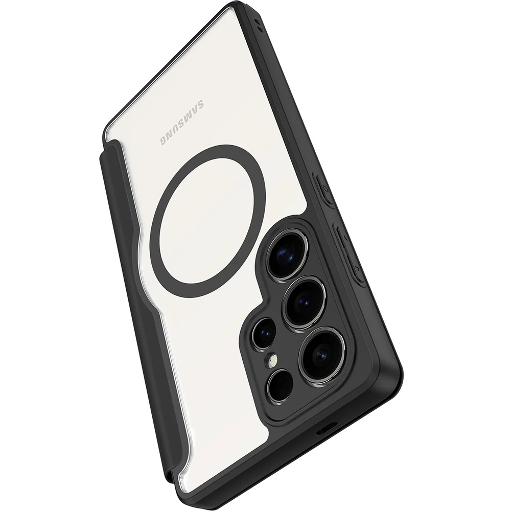 Handyhülle für Galaxy S25 Ultra, Dux Ducis Skin X Pro Magnetic mit MagSafe, Schwarz - Image 4