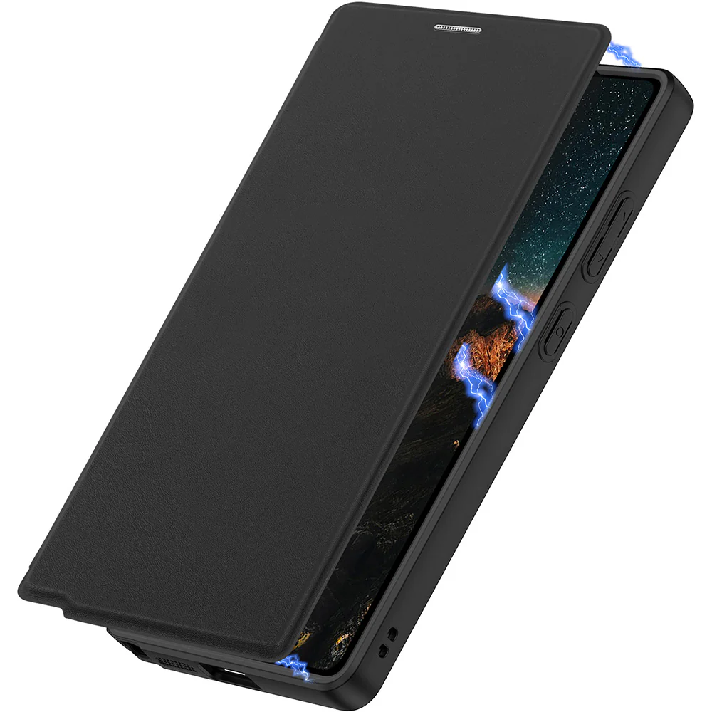 Handyhülle für Galaxy S25 Ultra, Dux Ducis Skin X Pro Magnetic mit MagSafe, Schwarz - Image 6