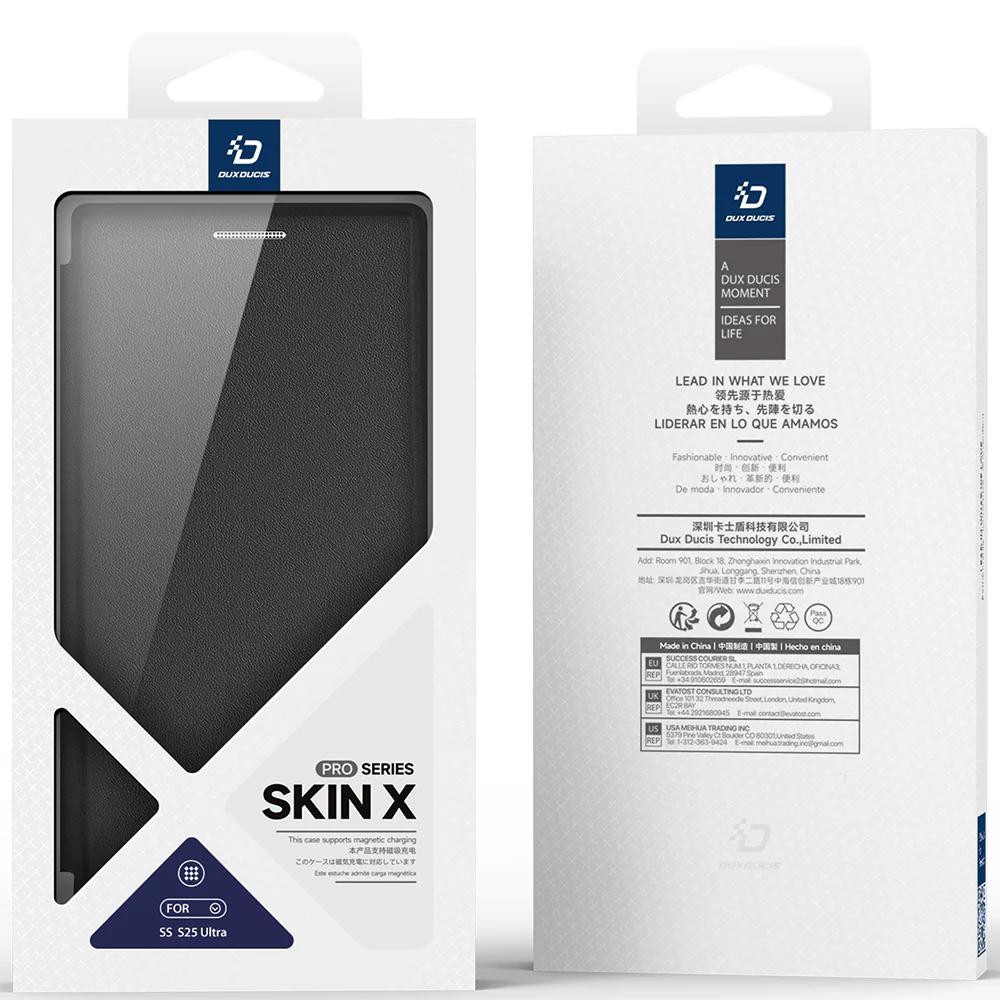 Handyhülle für Galaxy S25 Ultra, Dux Ducis Skin X Pro Magnetic mit MagSafe, Schwarz - Image 7