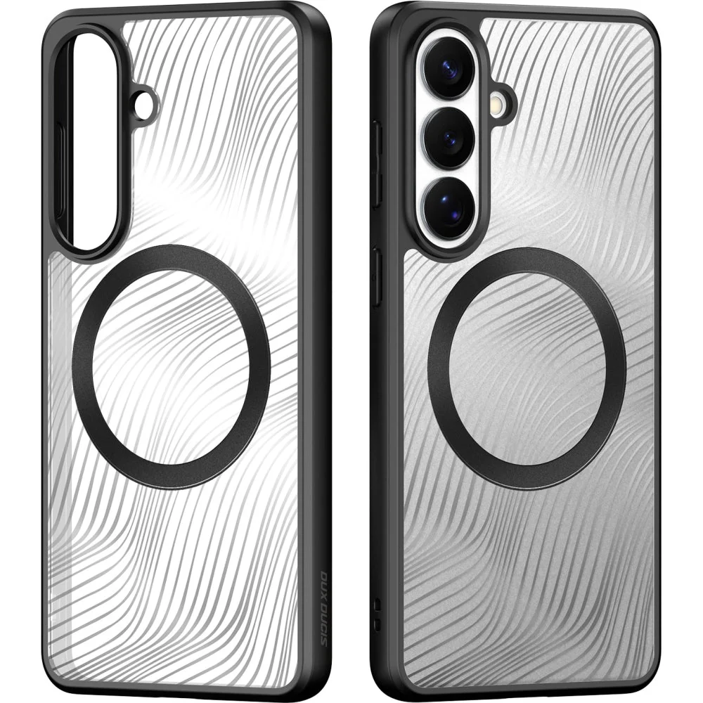 Handyhülle für Galaxy S26, Dux Ducis Aimo Mag, Schwarz und Transparent - Image 3