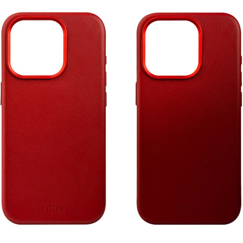 Handyhülle für iPhone 16 Pro, Fixed MagLeather mit MagSafe, Rot - Image 3