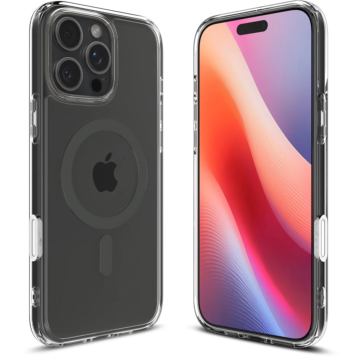 Handyhülle für iPhone 16 Pro Max, Spigen Ultra Hybrid T Mag (CC) mit MagSafe, Transparent-Grau - Image 3