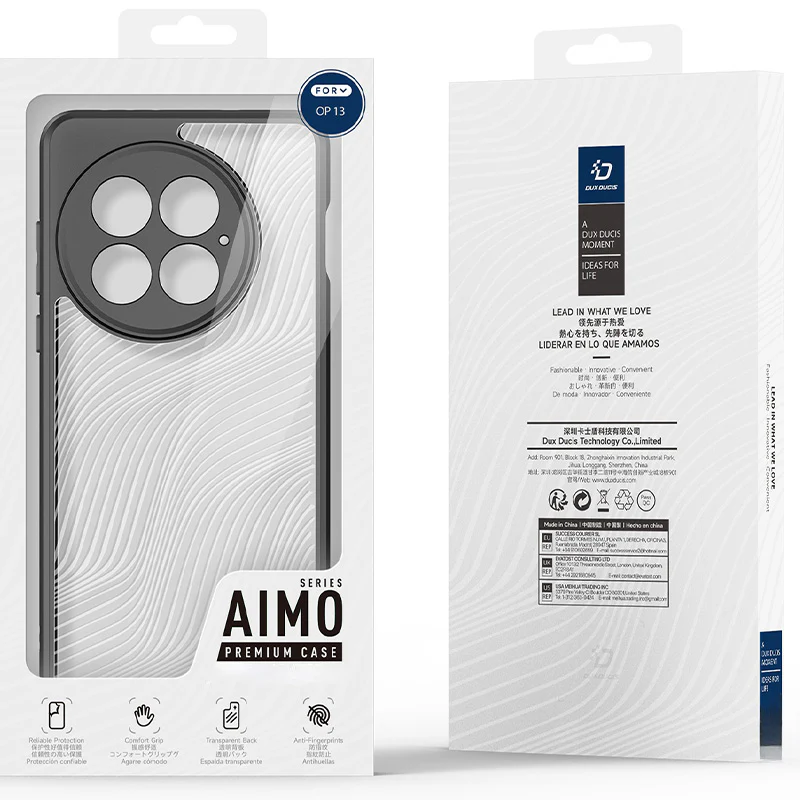 Handyhülle für OnePlus 13, Dux Ducis Aimo, Transparent mit Schwarzen Rahmen - Image 9