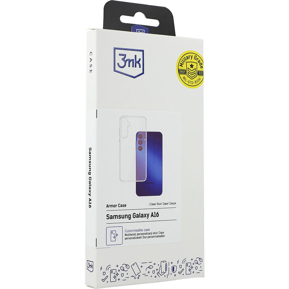 Handyhülle für Samsung Galaxy A16 5G / 4G, 3mk Armor Case, Transparent - Image 4