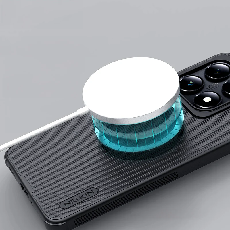 Handyhülle für Xiaomi 14T Pro, Nillkin Frosted Shield Pro Magnetic, Schwarz - Image 11
