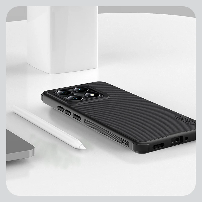 Handyhülle für Xiaomi 14T Pro, Nillkin Frosted Shield Pro Magnetic, Schwarz - Image 13