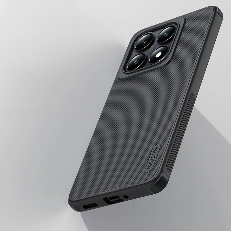 Handyhülle für Xiaomi 14T Pro, Nillkin Frosted Shield Pro Magnetic, Schwarz - Image 7