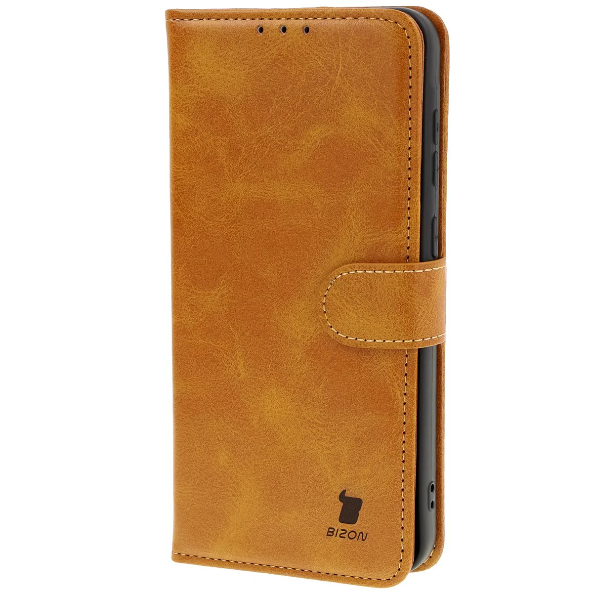 Handyhülle mit Klappe für Galaxy A36 5G, Bizon Case Pocket, Braun - Image 3