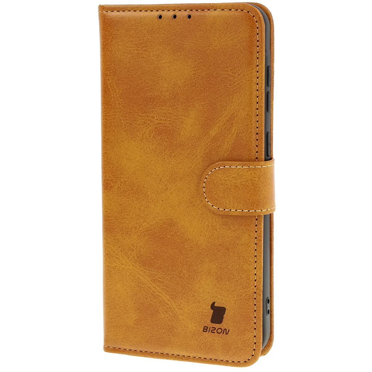 Handyhülle mit Klappe für Galaxy A56 5G, Bizon Case Pocket, Braun - Image 3