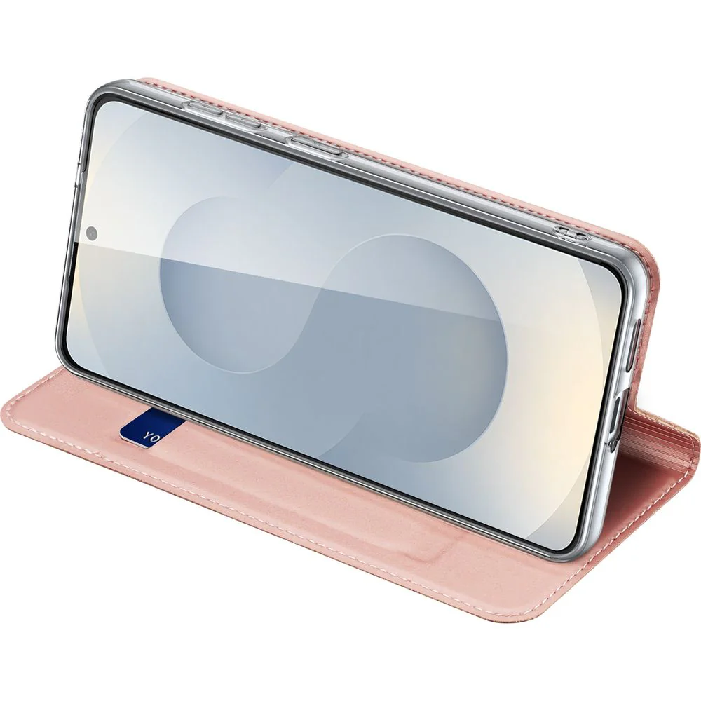 Handyhülle mit Klappe für Galaxy S26, Dux Ducis Skin Pro, Rosa - Image 4