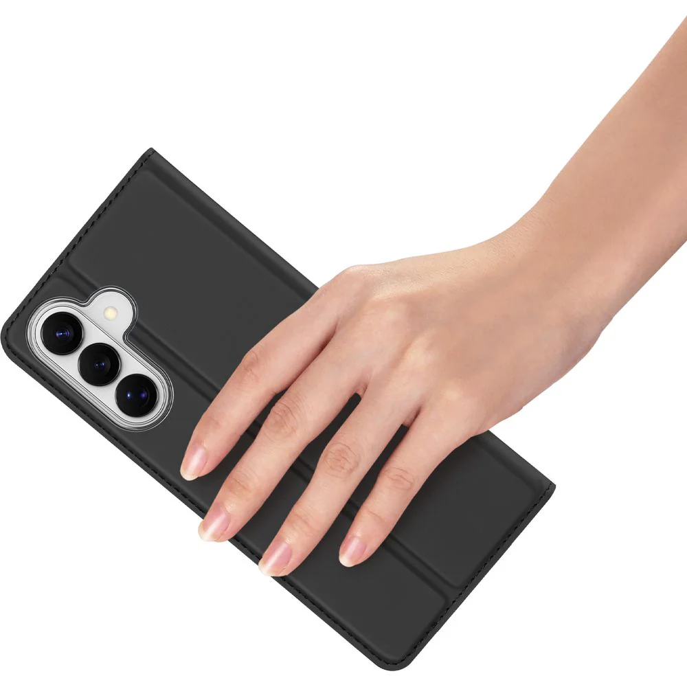 Handyhülle mit Klappe für Galaxy S26, Dux Ducis Skin Pro, Schwarz - Image 5