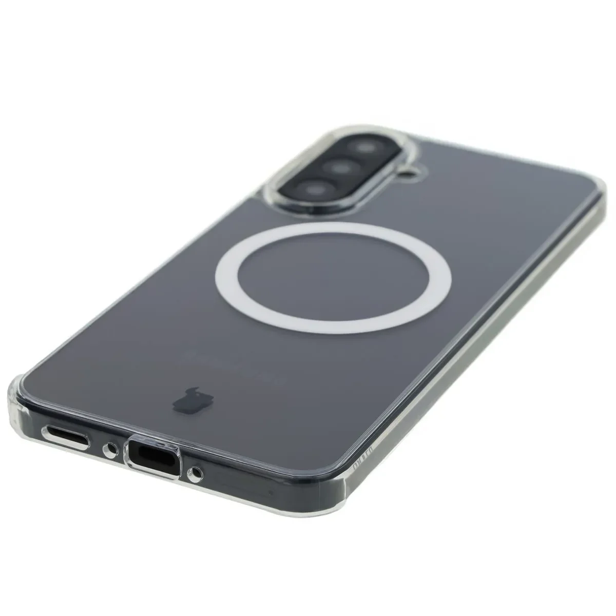 Handyhülle mit Magnetring für Galaxy A56 5G, Bizon Case CrystalO, Transparent - Image 6