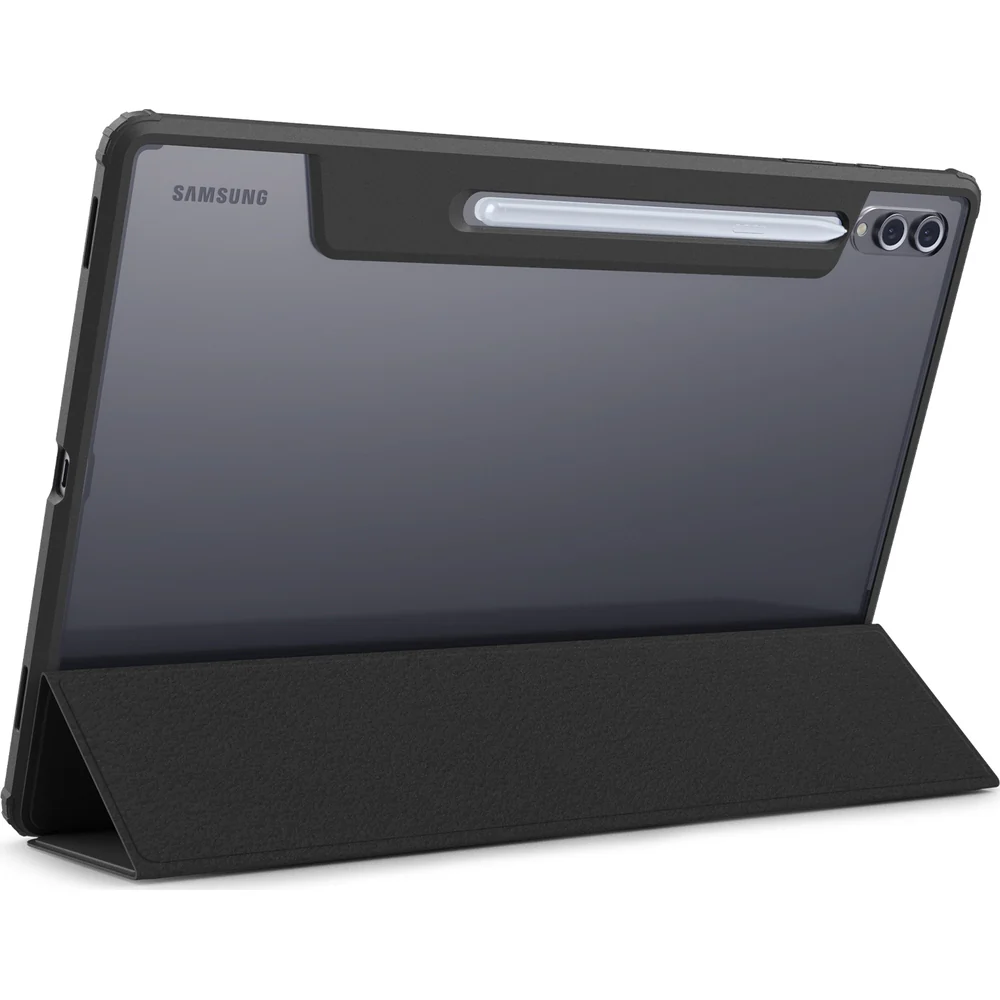 Hülle für Galaxy Tab S10 Ultra / S9 Ultra / S8 Ultra, Spigen Ultra Hybrid Pro, Schwarz-Transparent - Image 5