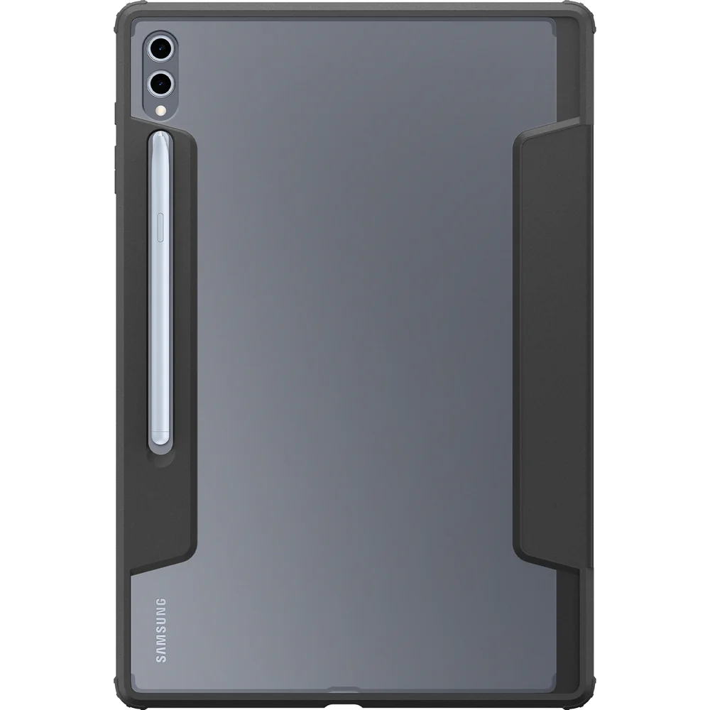 Hülle für Galaxy Tab S10 Ultra / S9 Ultra / S8 Ultra, Spigen Ultra Hybrid Pro, Schwarz-Transparent - Image 8