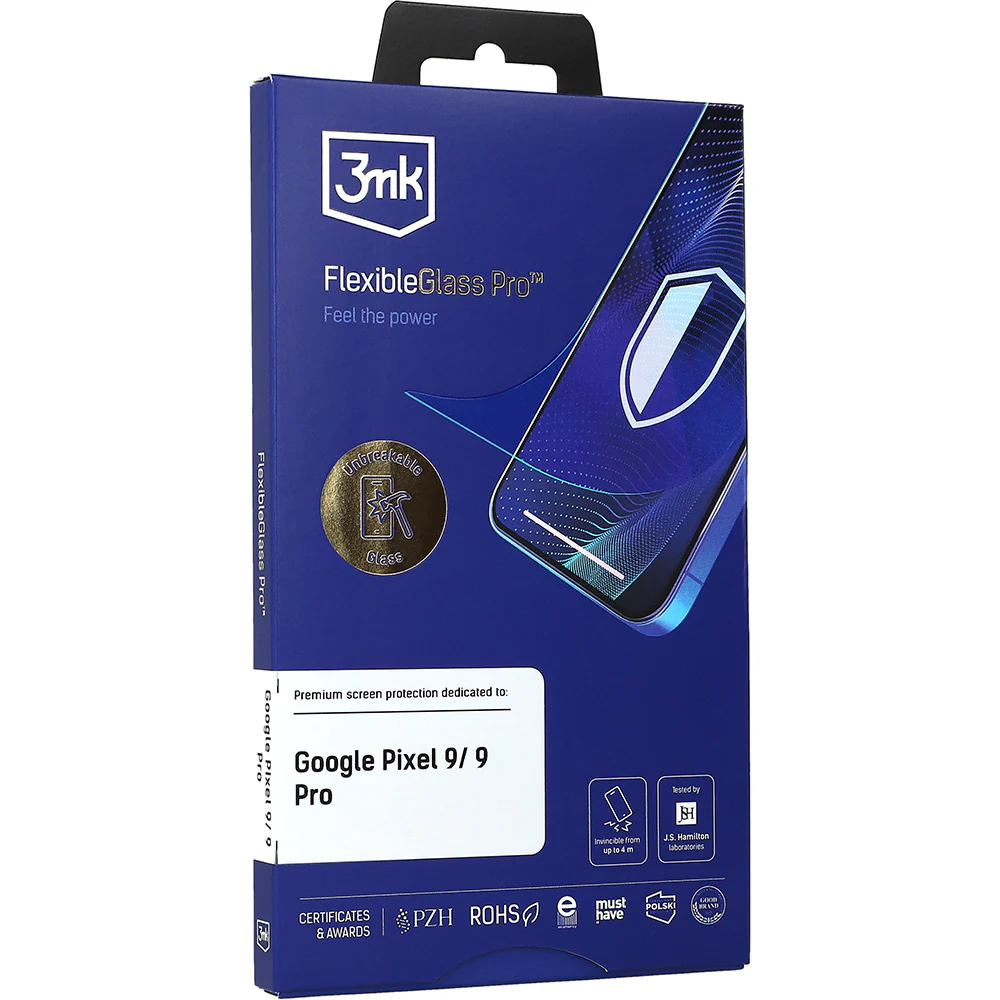 Hybridglas für Google Pixel 9 / 9 Pro, 3mk FlexibleGlass Pro - Image 4