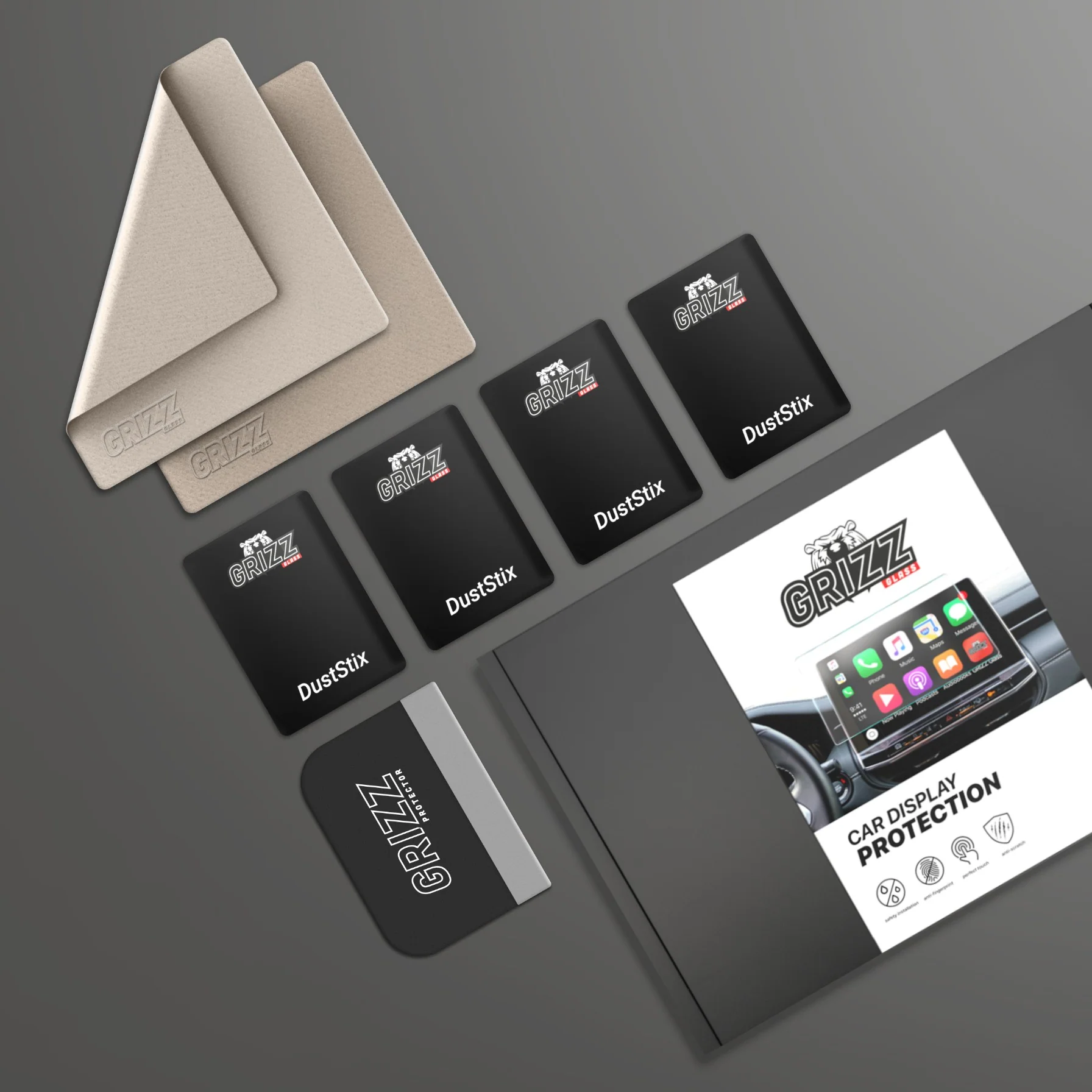 Keramische Autodisplayfolie für Skoda Superb 3 Virtual Cockpit 10,25" (2019-...), Grizz Protector - Image 7