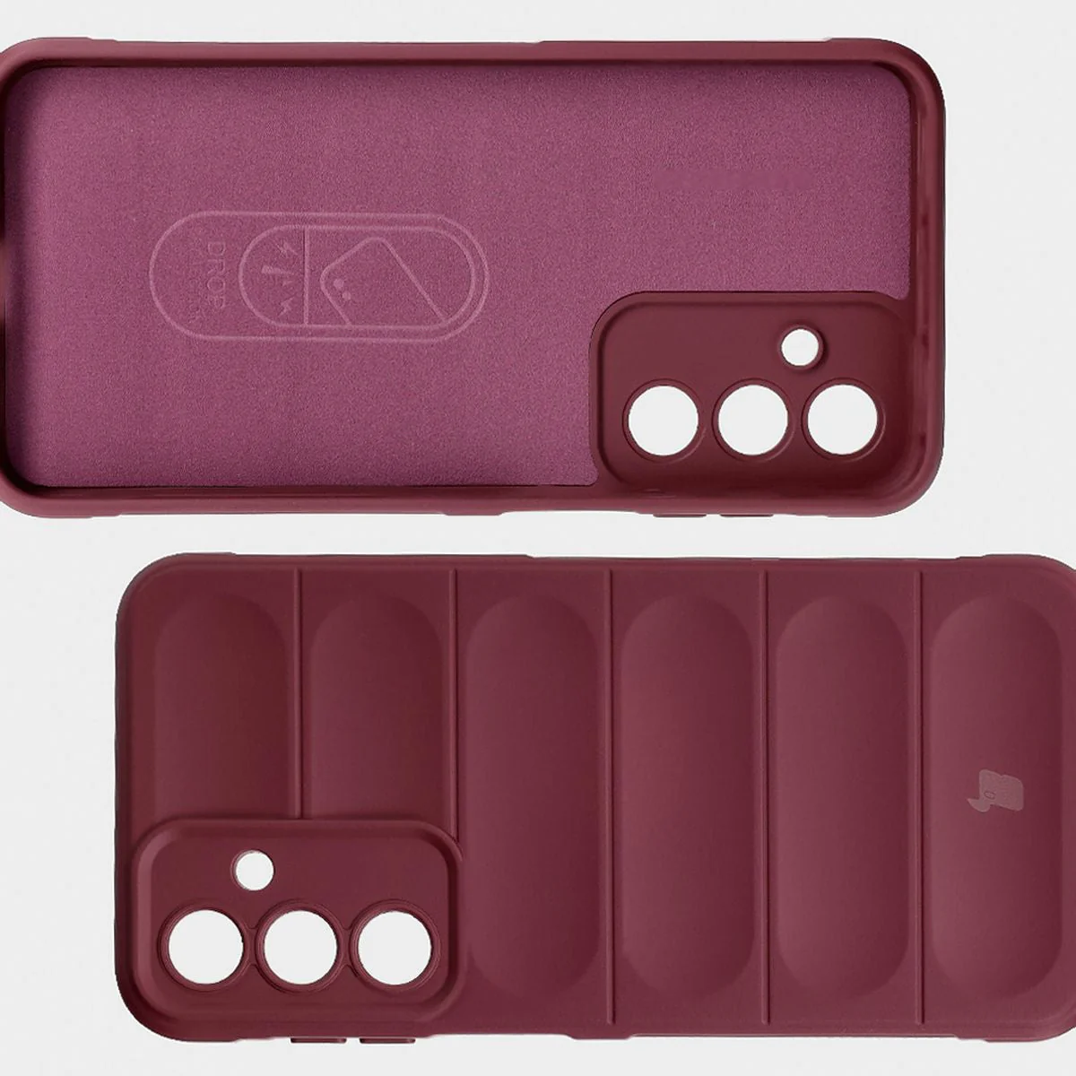 Robuste Handyhülle für Galaxy A16 4G/5G, Bizon Case Tur, Burgunderrot - Image 6