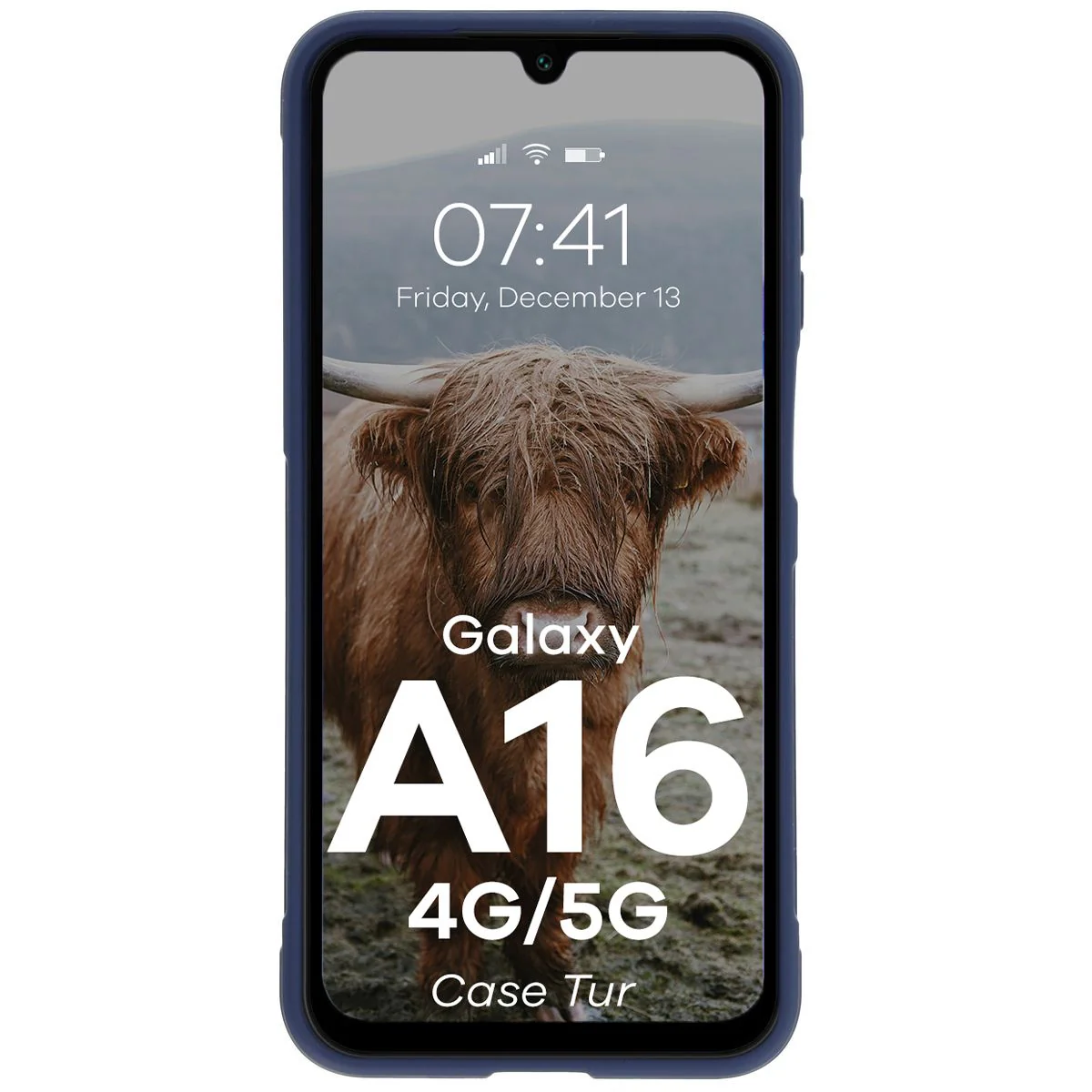 Robuste Handyhülle für Galaxy A16 4G/5G, Bizon Case Tur, Dunkelblau - Image 5