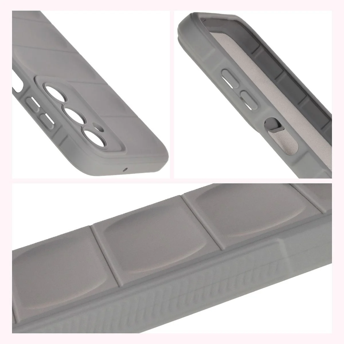 Robuste Handyhülle für Galaxy A16 4G/5G, Bizon Case Tur, Hellgrau - Image 7