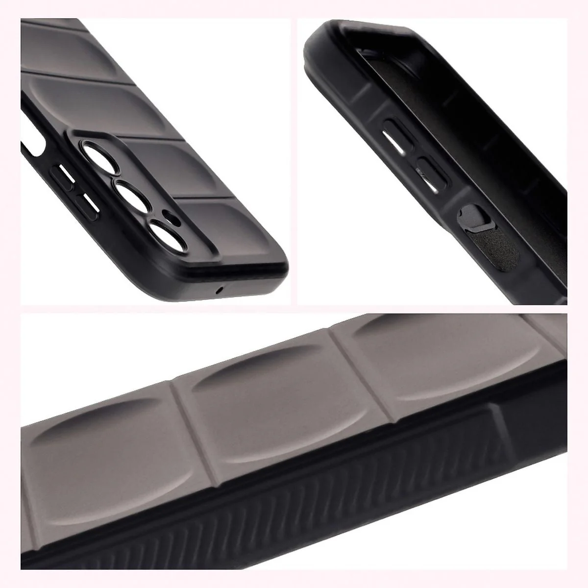 Robuste Handyhülle für Galaxy A16 4G/5G, Bizon Case Tur, Schwarz - Image 7