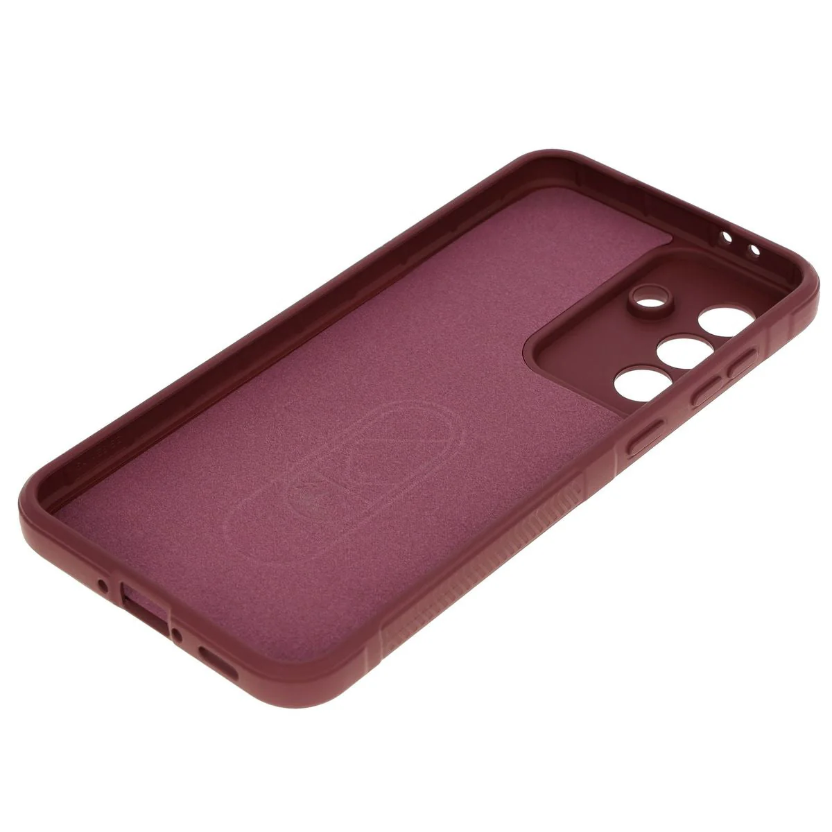 Robuste Handyhülle für Galaxy A36 5G / Galaxy A56 5G, Bizon Case Tur, Burgunderrot - Image 4