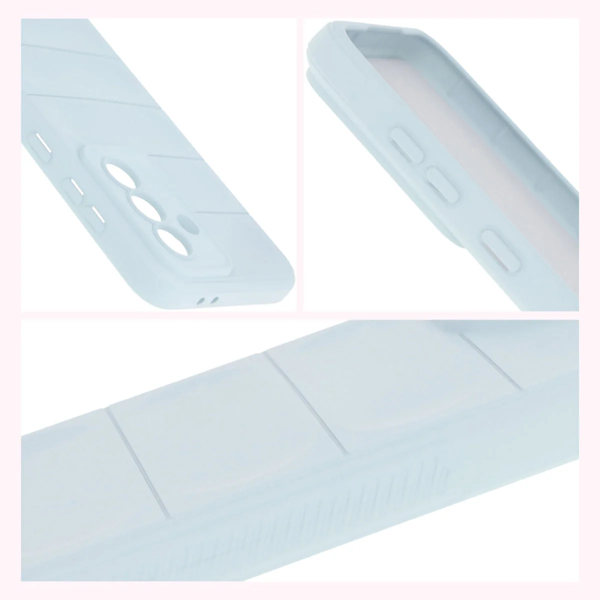 Robuste Handyhülle für Galaxy A36 5G / Galaxy A56 5G, Bizon Case Tur, Hellblau - Image 7