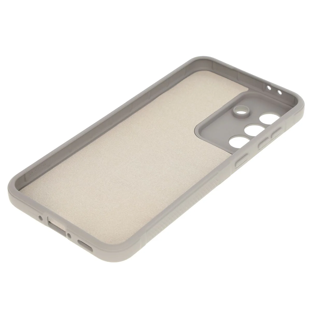 Robuste Handyhülle für Galaxy A36 5G / Galaxy A56 5G, Bizon Case Tur, Hellgrau - Image 4