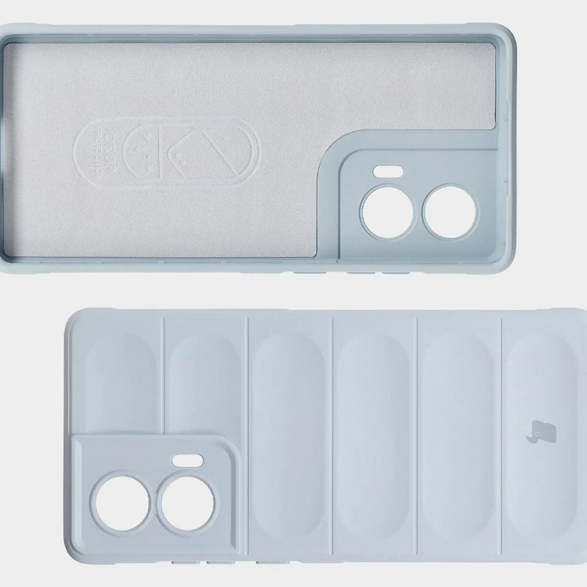 Robuste Handyhülle für Motorola Edge 50 Fusion, Bizon Case Tur, Hellblau - Image 6