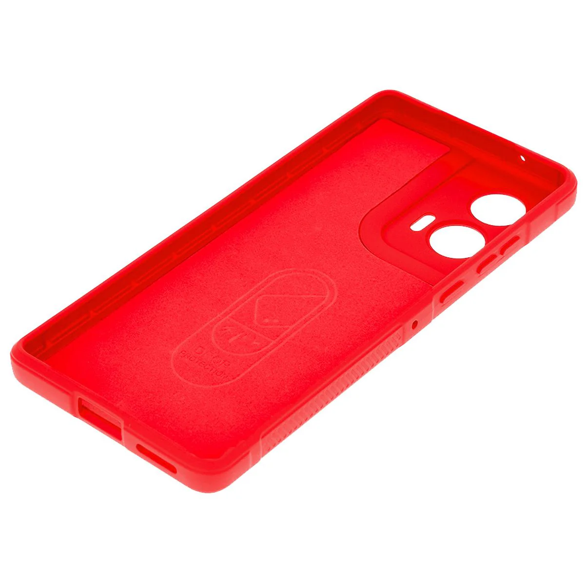 Robuste Handyhülle für Motorola Edge 50 Fusion, Bizon Case Tur, Rot - Image 4