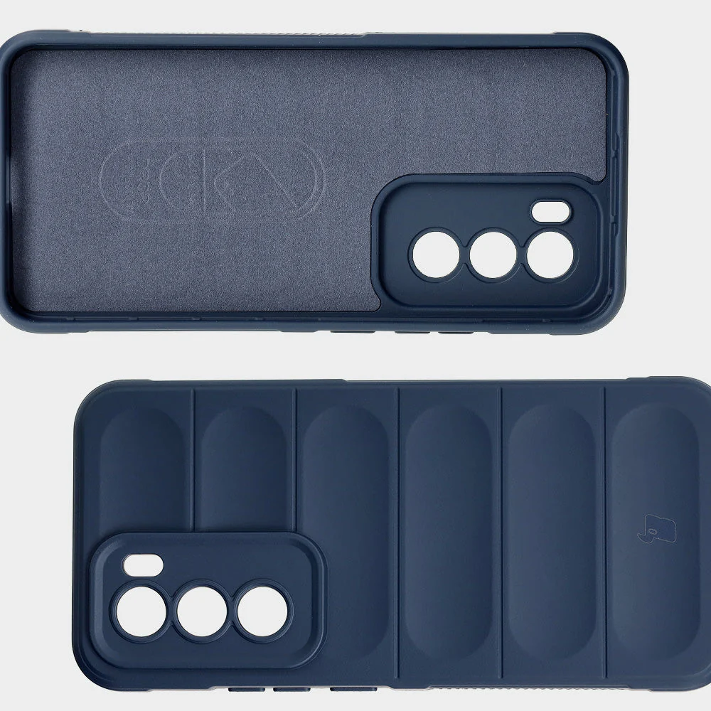 Robuste Handyhülle für Oppo Reno 12, Bizon Case Tur, Dunkelblau - Image 6