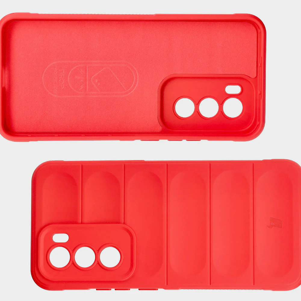 Robuste Handyhülle für Oppo Reno 12, Bizon Case Tur, Rot - Image 6
