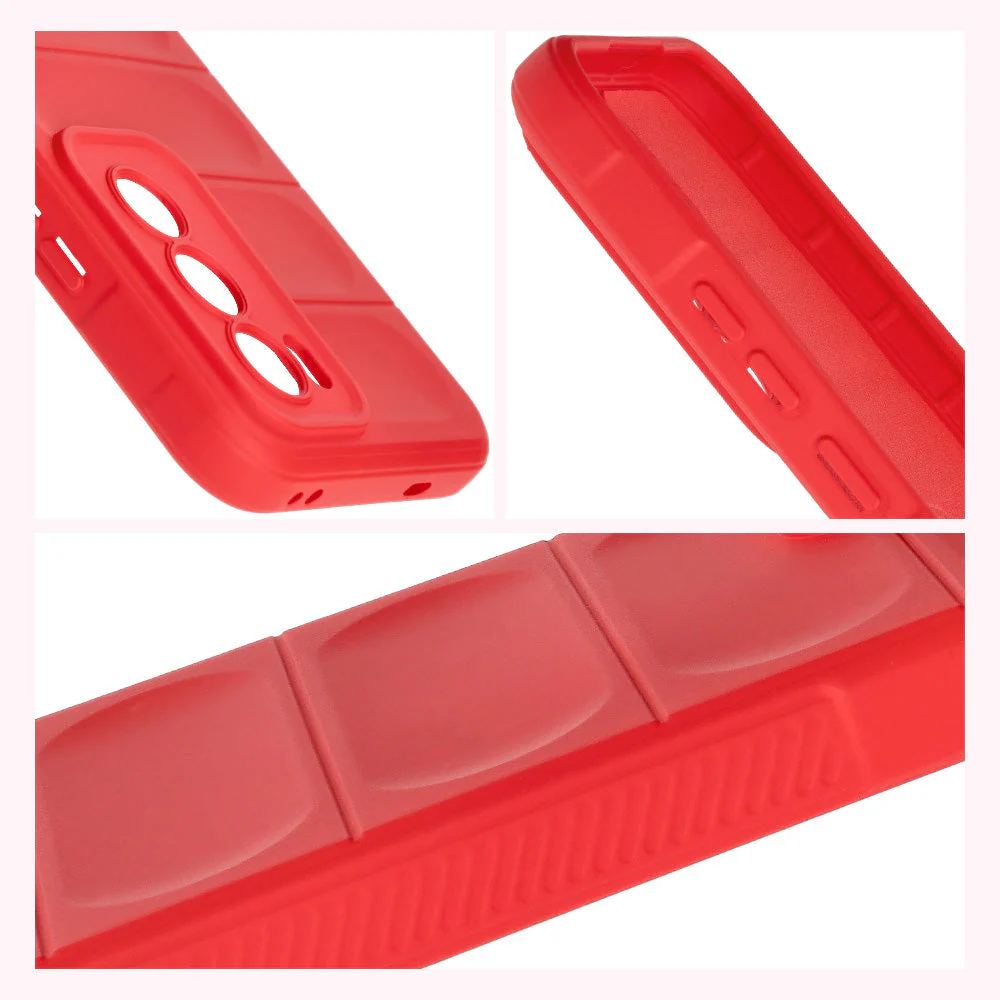 Robuste Handyhülle für Oppo Reno 12, Bizon Case Tur, Rot - Image 7