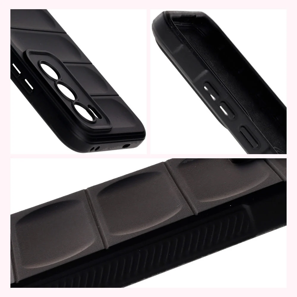 Robuste Handyhülle für Oppo Reno 12, Bizon Case Tur, Schwarz - Image 7