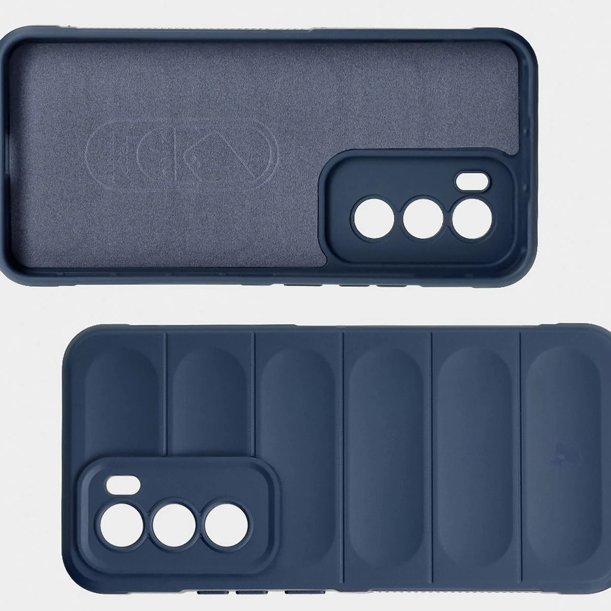 Robuste Handyhülle für Oppo Reno 12 Pro, Bizon Case Tur, Dunkelblau - Image 6