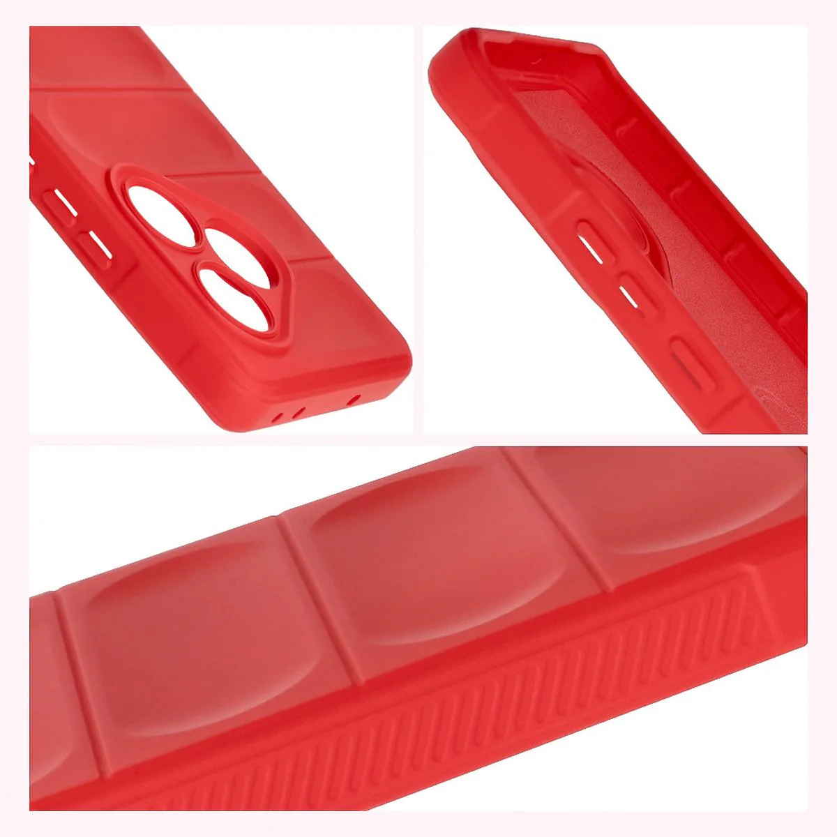 Robuste Handyhülle für Realme GT 6 / GT 6T / GT Neo6 SE, Bizon Case Tur, Rot - Image 7