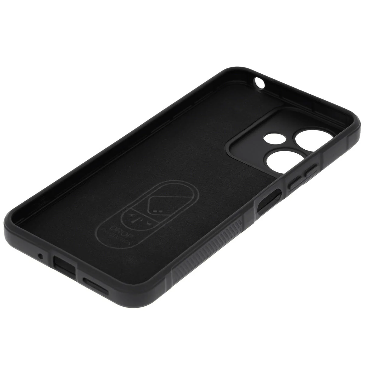 Robuste Handyhülle für Xiaomi Redmi 13C 5G, Bizon Case Tur, Schwarz - Image 4