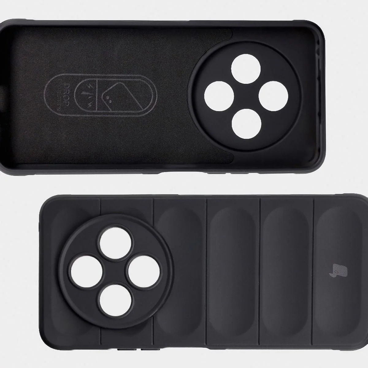 Robuste Handyhülle für Xiaomi Redmi 14C 4G / POCO C75, Bizon Case Tur, Schwarz - Image 6